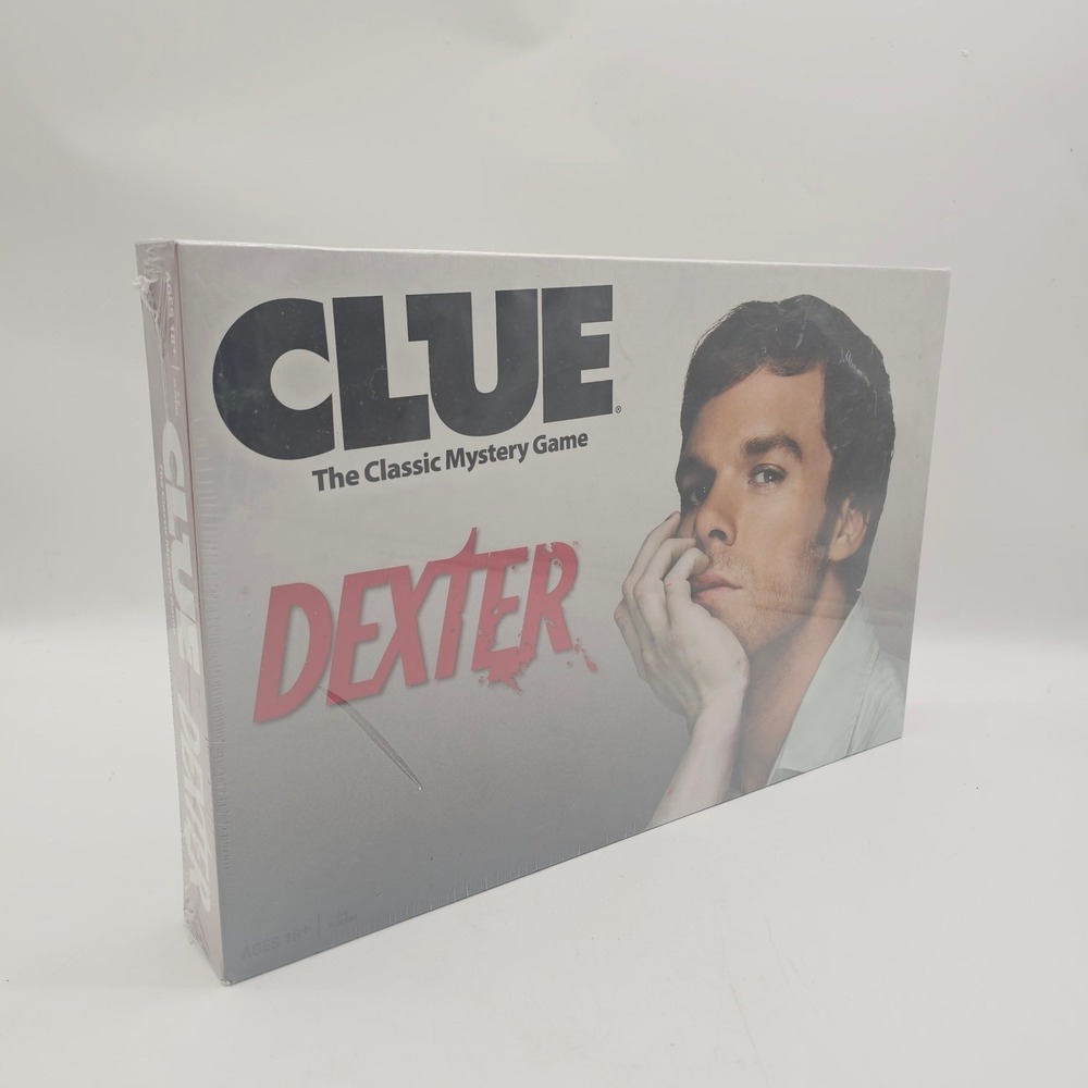 USAopoly Clue: Dexter Board Game Factory BRAND NEW & Sealed The Classic Mystery